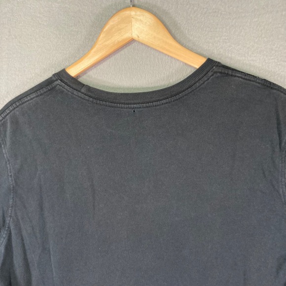 Mens‎ Cherokee Crew Neck Short Sleeve T-Shirt Cotton Basic Casual Black M Grunge - Picture 8 of 10